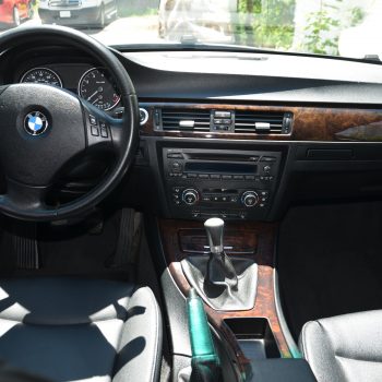 BMW interior after car detailing by Time Saving Detail